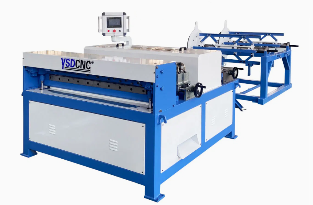 Станок для изготовления прямоугольных воздуховодов серия YSDCNC-II Станок для изготовления прямоугольных воздуховодов серия YSDCNC-II