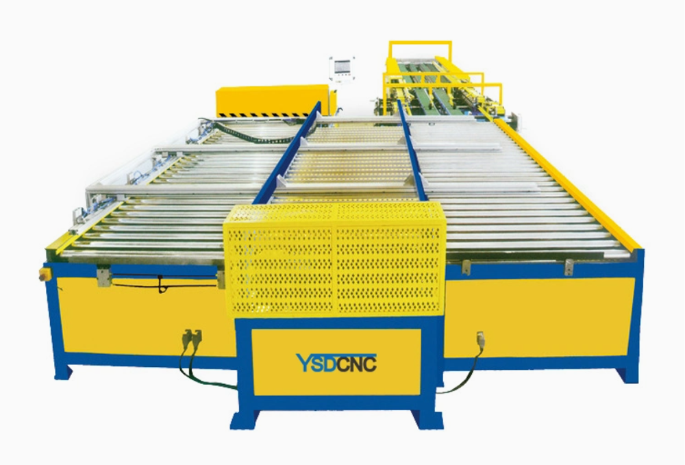 Станок для изготовления прямоугольных воздуховодов серия YSDCNC-5U Станок для изготовления прямоугольных воздуховодов серия YSDCNC-5U