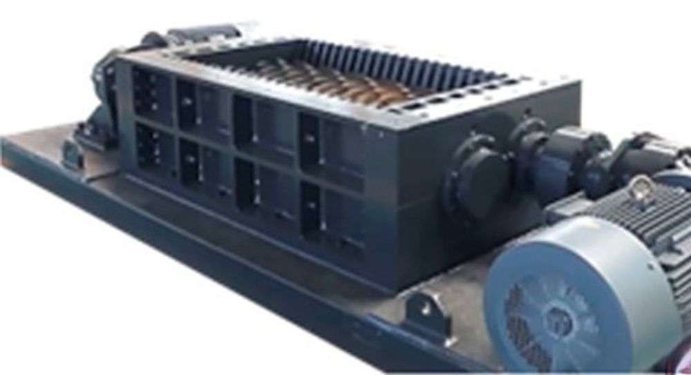 Дробилка 2-х вальная для костей КРС EGQ-2000-2 Дробилка 2-х вальная для костей КРС EGQ-2000-2